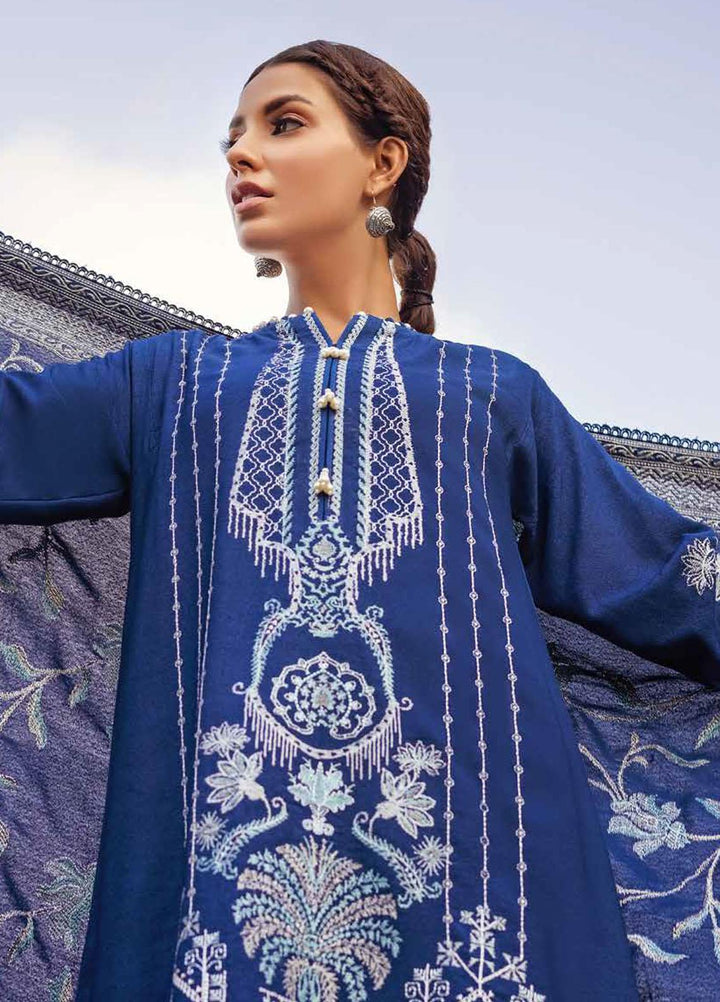 Glamour By Gul Ahmed Fancy Karandi Suits Unstitched 3 Piece GA23WG AY-32019 - Winter Collection