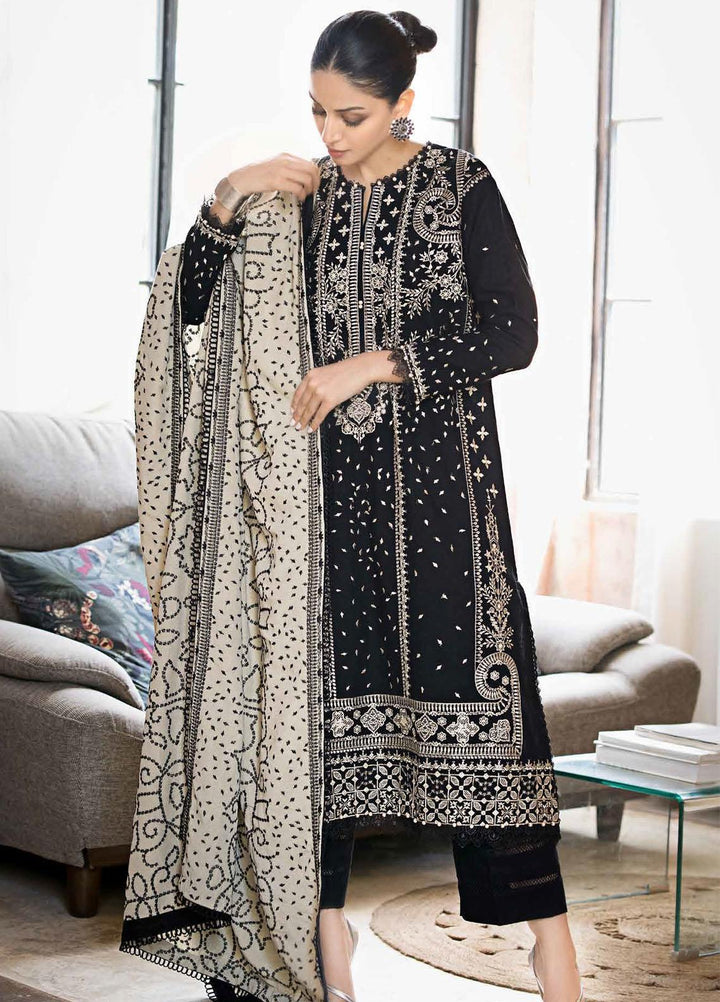 Glamour By Gul Ahmed Fancy Karandi Suits Unstitched 3 Piece GA23WG AY-32034 - Winter Collection