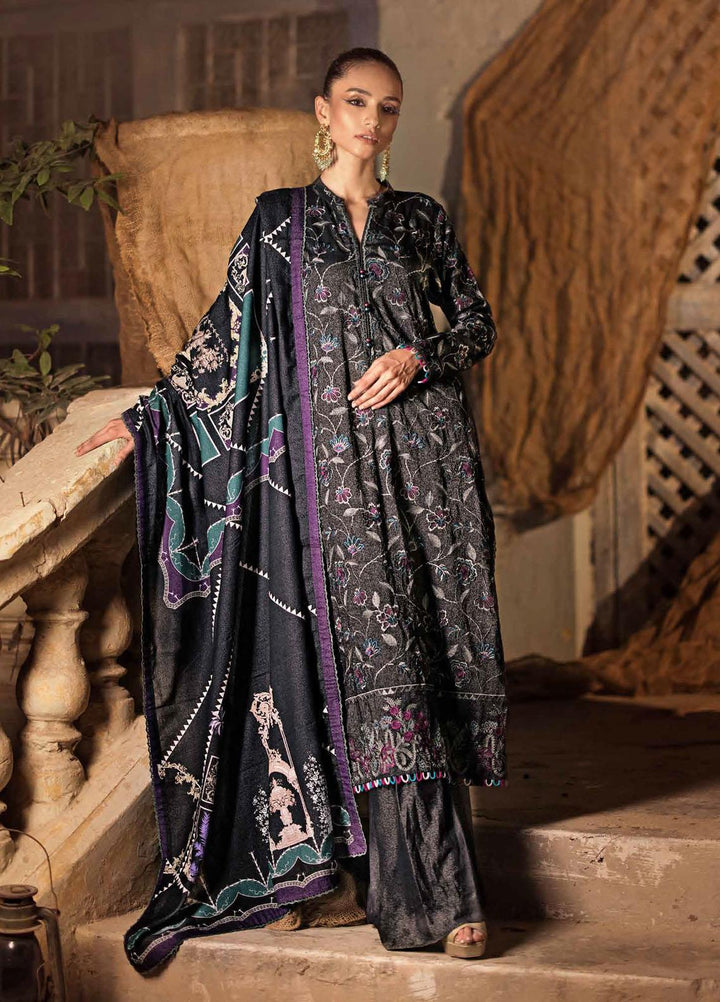 Glamour By Gul Ahmed Fancy Karandi Suits Unstitched 3 Piece GA23WG AY-32037 - Winter Collection