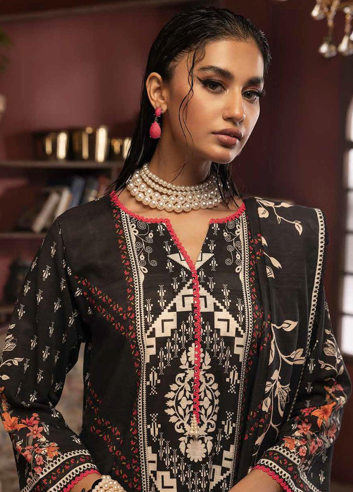 Glamour By Gul Ahmed Embroidered Khaddar Suits Unstitched 3 Piece GA23WG K-32025 - Winter Collection