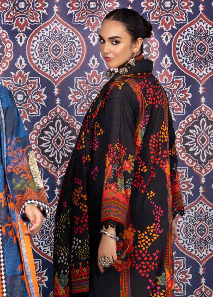 Gul Ahmed Printed Khaddar Suits Unstitched 3 Piece GA23WL K-32011 - Winter Collection
