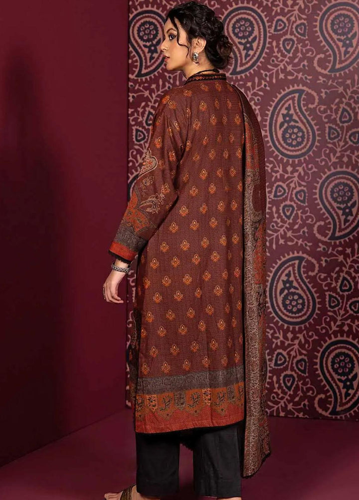 Gul Ahmed Printed Cotton Suits Unstitched 3 Piece GA23WL K-32007 - Winter Collection