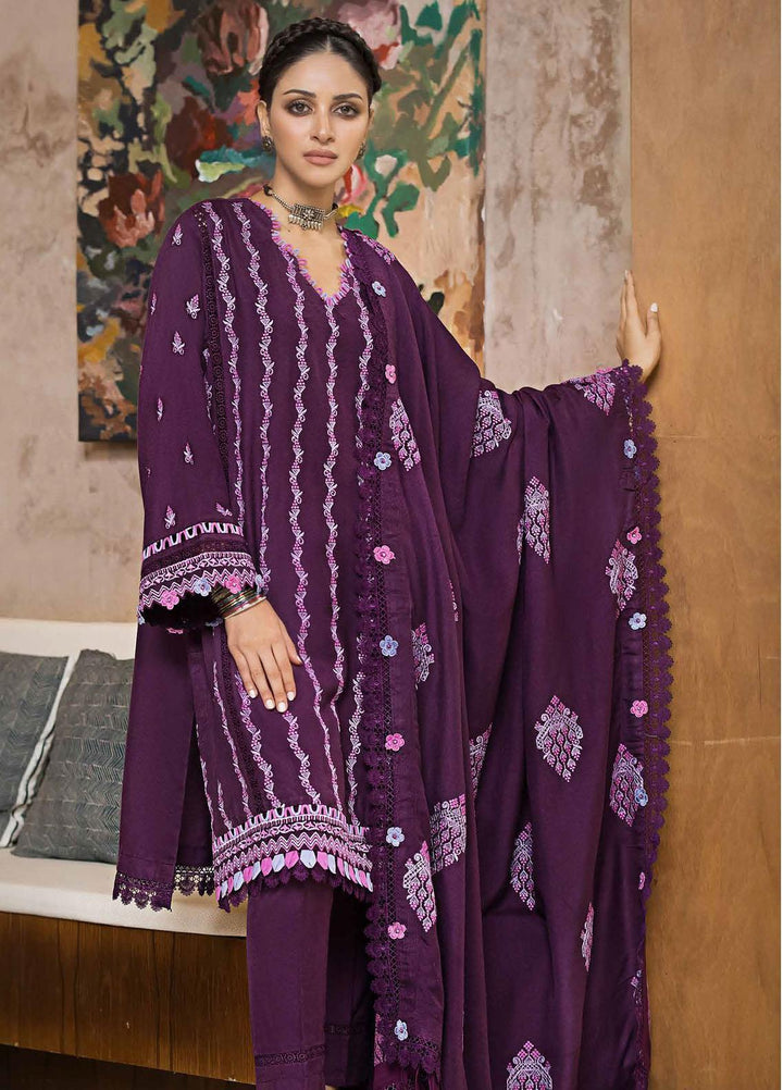 Gul Ahmed Embroidered Pashmina Suits Unstitched 3 Piece GA23WL AP-32004 - Winter Collection