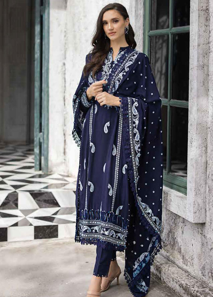 Gul Ahmed Embroidered Pashmina Suits Unstitched 3 Piece GA23WL AP-32003 - Winter Collection