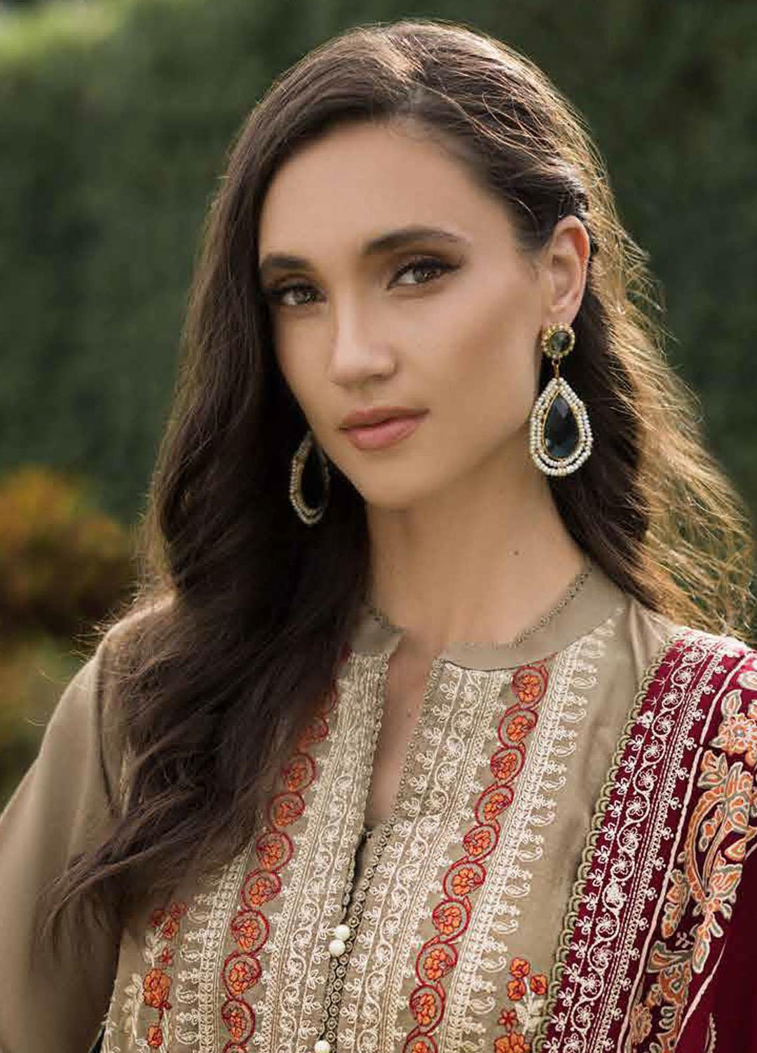 Gul Ahmed Embroidered Khaddar Suits Unstitched 3 Piece GA23WL AP-32050 - Winter Collection