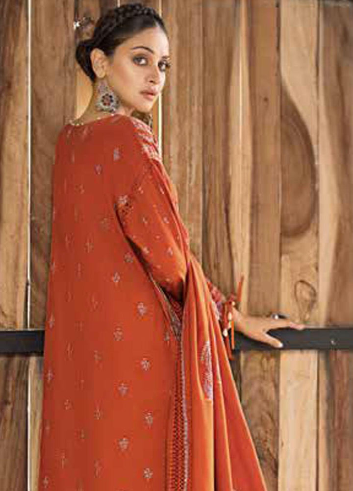 Gul Ahmed Embroidered Pashmina Suits Unstitched 3 Piece GA23WL AP-32041 - Winter Collection