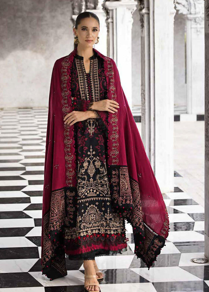 Gul Ahmed Embroidered Pashmina Suits Unstitched 3 Piece GA23WL AP-32039 - Winter Collection