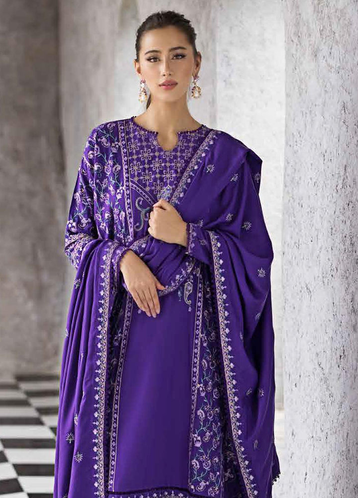 Gul Ahmed Embroidered Pashmina Suits Unstitched 3 Piece GA23WL AP-32054 - Winter Collection