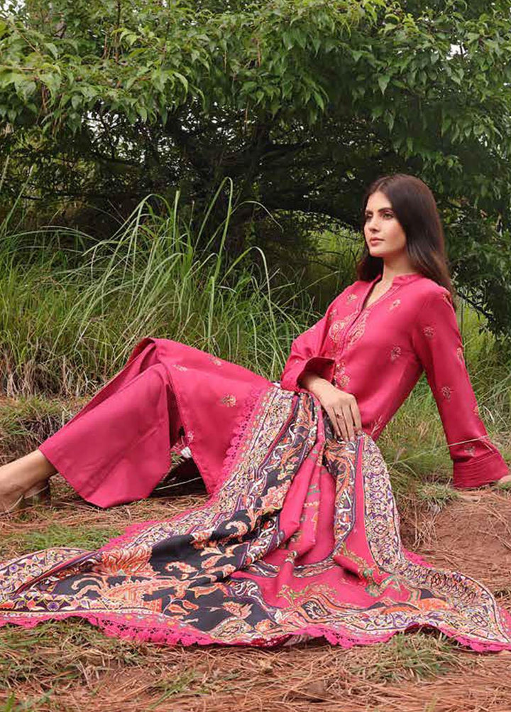 Gul Ahmed Embroidered Acrylic Suits Unstitched 3 Piece GA23WL AP-32010 - Winter Collection