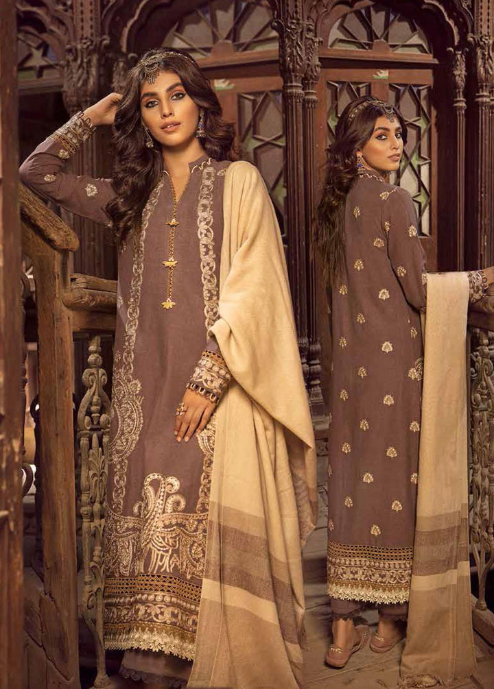 Gul Ahmed Fancy Yarn Suits Unstitched 3 Piece GA22UW AP-22008 - Winter Collection