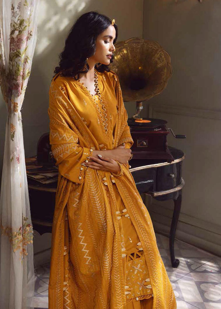 Gul Ahmed Embroidered Karandi Suits Unstitched 3 Piece GA22UW AY-22008 - Winter Collection