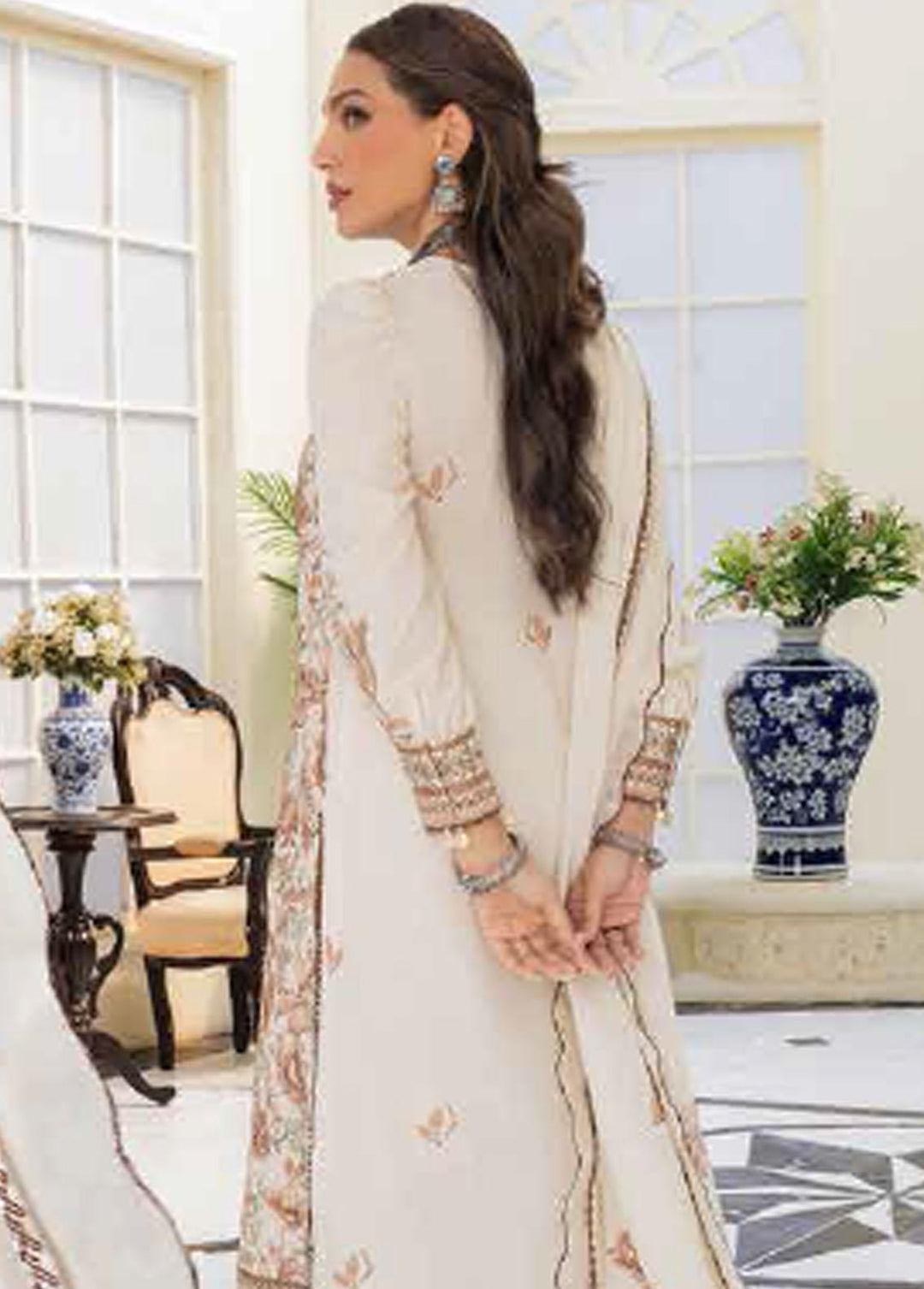 Gul Ahmed Embroidered Karandi Suits Unstitched 3 Piece GA22UW AY-22010 - Winter Collection