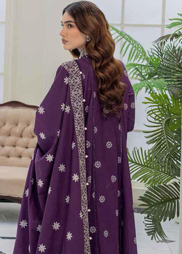 Gul Ahmed Embroidered Karandi Suits Unstitched 3 Piece GA22UW AY-22016 - Winter Collection