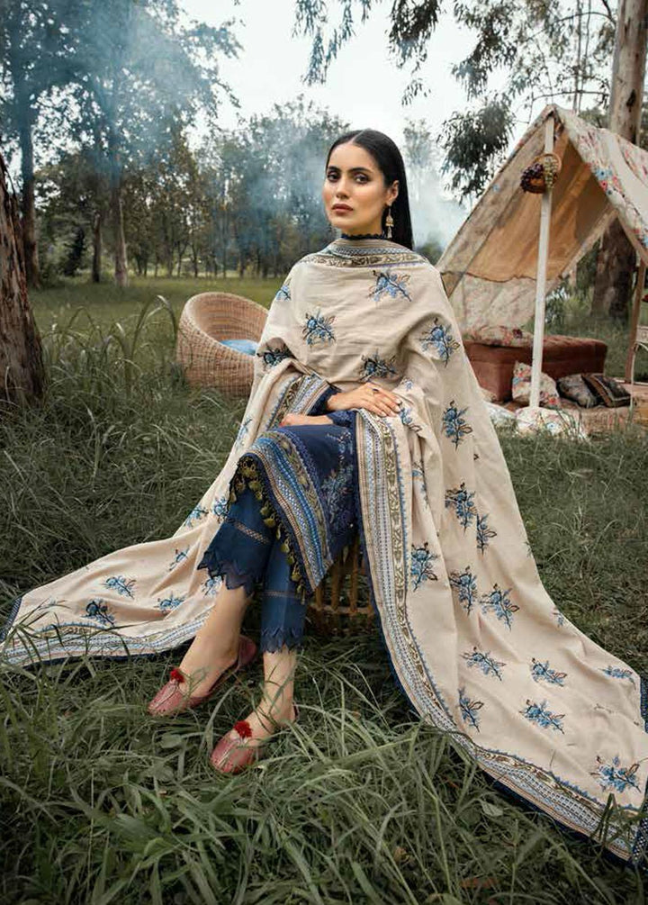 Gul Ahmed Embroidered Khaddar Suits Unstitched 3 Piece GA22UW K-22064 - Winter Collection