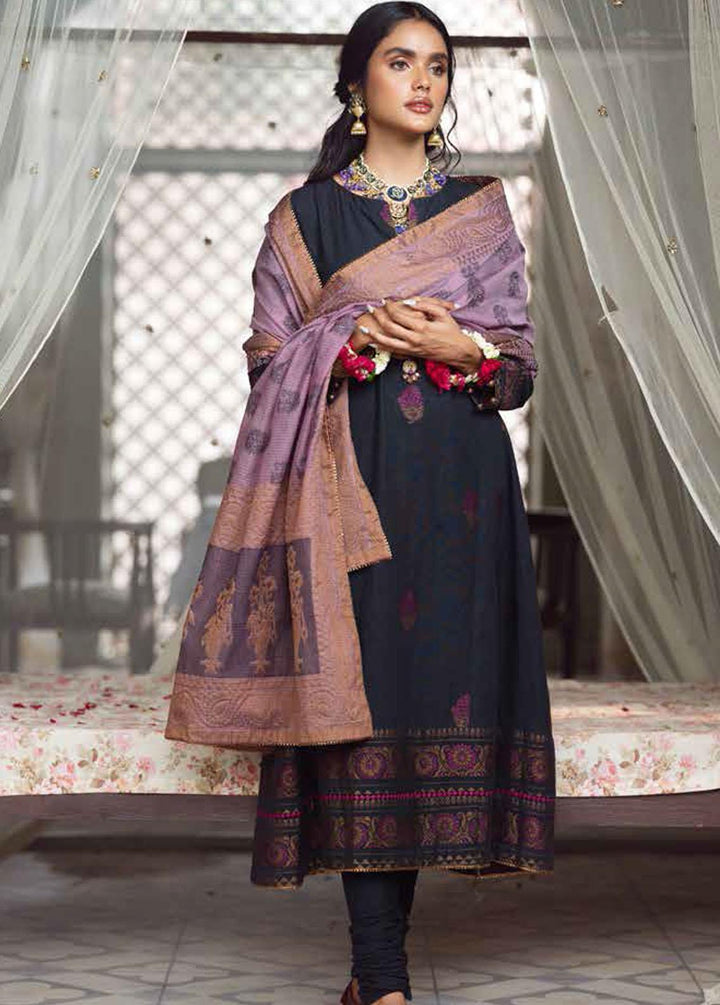 Gul Ahmed Fancy Jacquard Suits Unstitched 3 Piece GA22UW MJ-22066 - Winter Collection