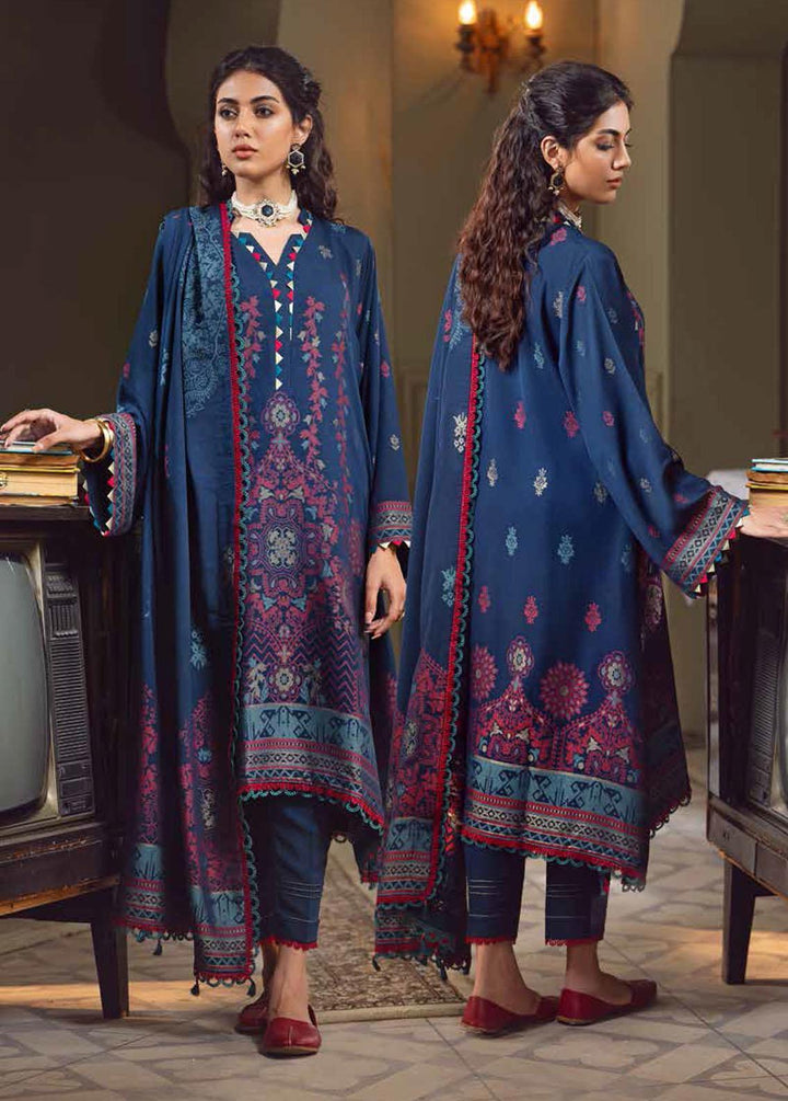 Gul Ahmed Fancy Linen Suits Unstitched 3 Piece GA22UW MJ-22084 - Winter Collection