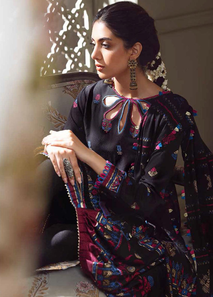Gul Ahmed Fancy Linen Suits Unstitched 3 Piece GA22UW MJ-22085 - Winter Collection