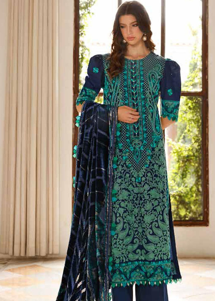 Gul Ahmed Embroidered Karandi Suits Unstitched 3 Piece GA22UW WV-22001 - Winter Collection