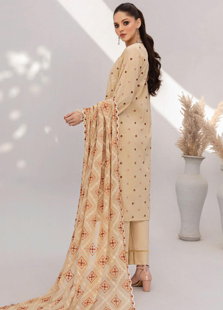 Gul-E-Noor By Aalaya Embroidered Lawn Suits Unstitched 3 Piece ALY23GN D-02 - Summer Collection