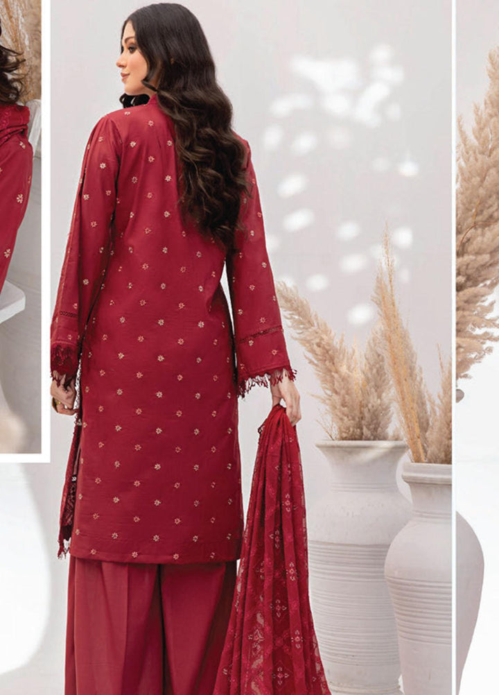 Gul-E-Noor By Aalaya Embroidered Lawn Suits Unstitched 3 Piece ALY23GN D-03 - Summer Collection