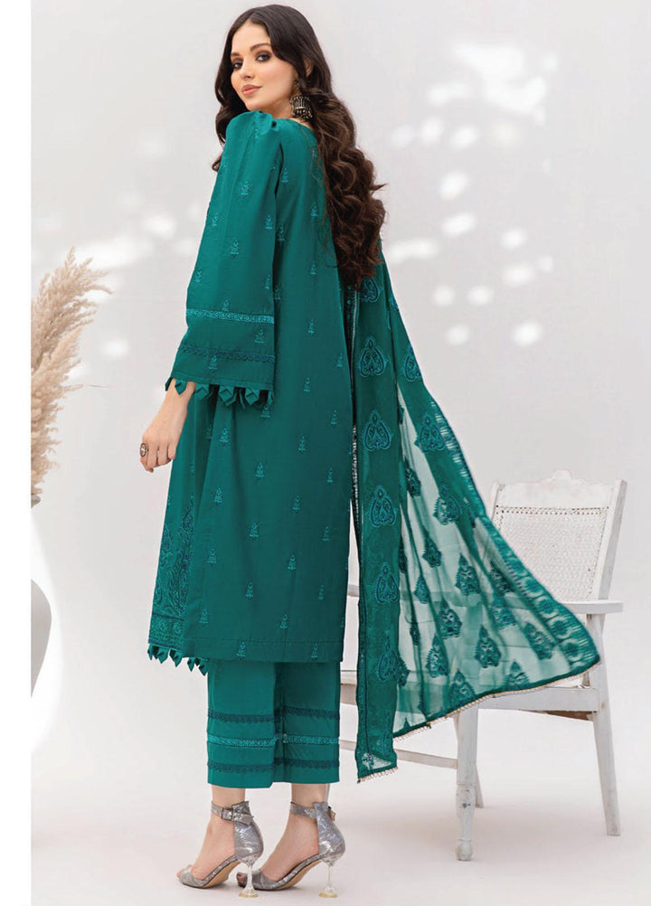 Gul-E-Noor By Aalaya Embroidered Lawn Suits Unstitched 3 Piece ALY23GN D-04 - Summer Collection