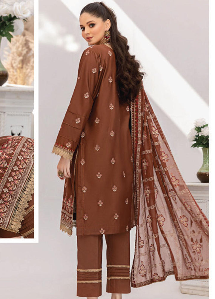 Gul-E-Noor By Aalaya Embroidered Lawn Suits Unstitched 3 Piece ALY23GN D-07 - Summer Collection