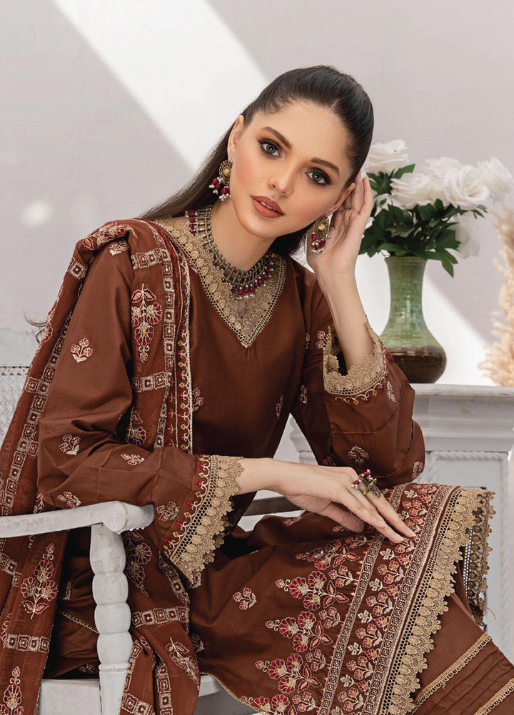 Gul-E-Noor By Aalaya Embroidered Lawn Suits Unstitched 3 Piece ALY23GN D-07 - Summer Collection