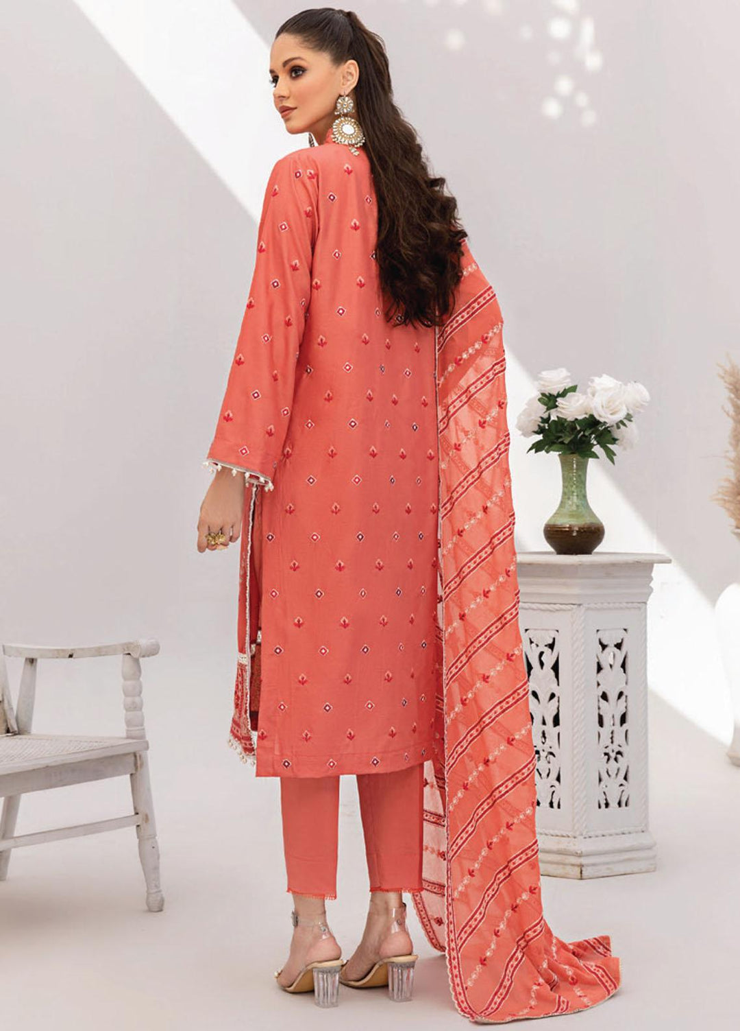 Gul-E-Noor By Aalaya Embroidered Lawn Suits Unstitched 3 Piece ALY23GN D-09 - Summer Collection