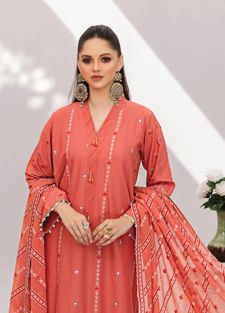 Gul-E-Noor By Aalaya Embroidered Lawn Suits Unstitched 3 Piece ALY23GN D-09 - Summer Collection