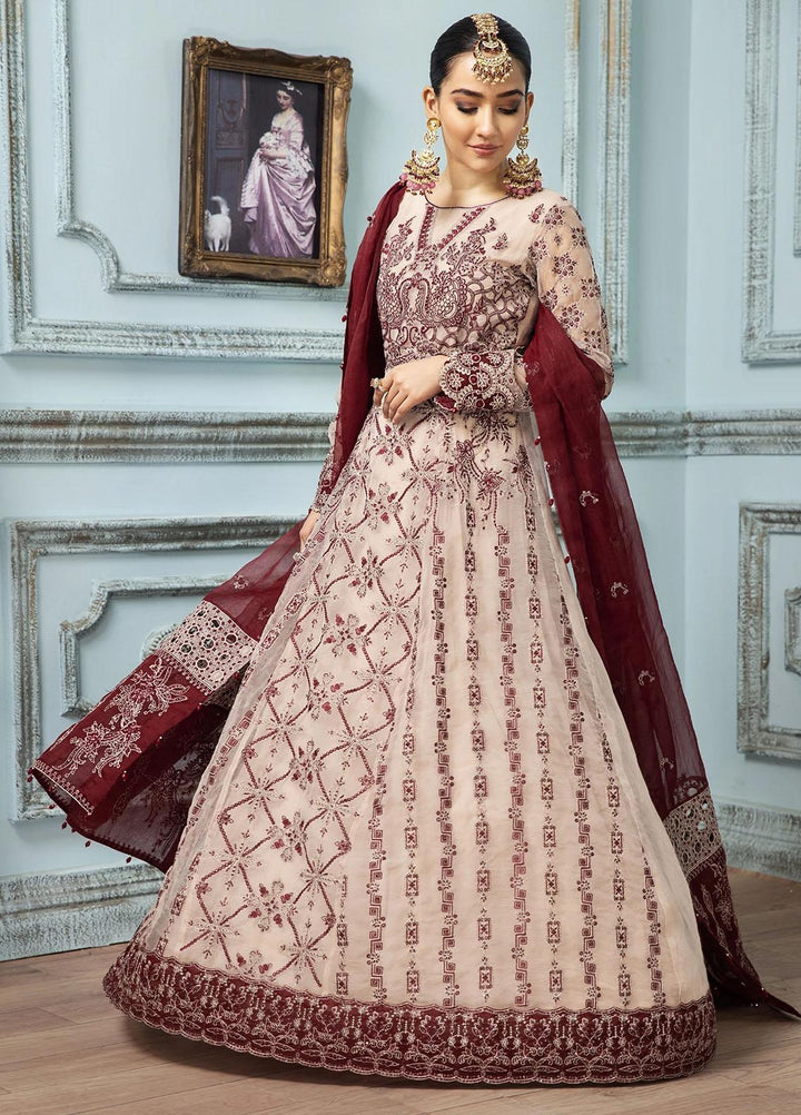 Gul Meera by House of Nawab Embroidered Organza Suits Unstitched 3 Piece HON21GM 10 GHALIBA - Luxury Formals Collection