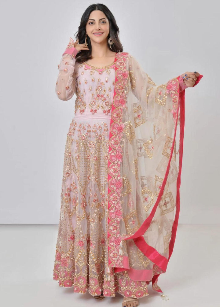 Ayat Pret Formal Net 3 Piece Suit Kanwal