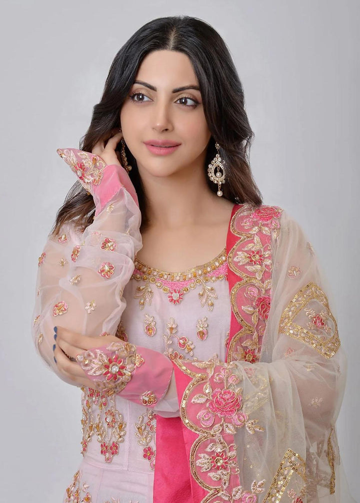 Ayat Pret Formal Net 3 Piece Suit Kanwal