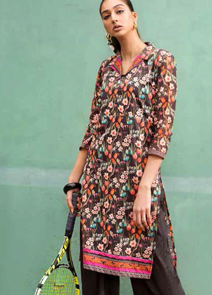 Gul Ahmed Printed Lawn  Unstitched Kurties GA21BG SL-934 A - Summer Collection