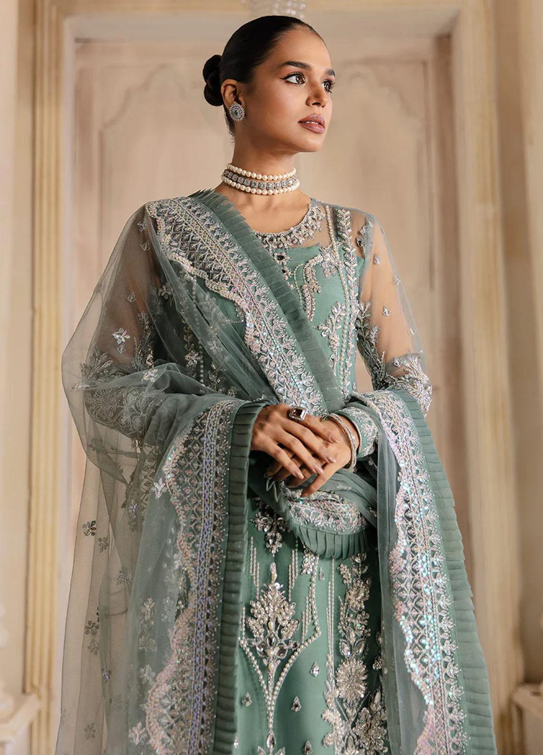 Gulaal Pret Embroidered  3 Piece Suit GL-WS-23V1-37 Nigar