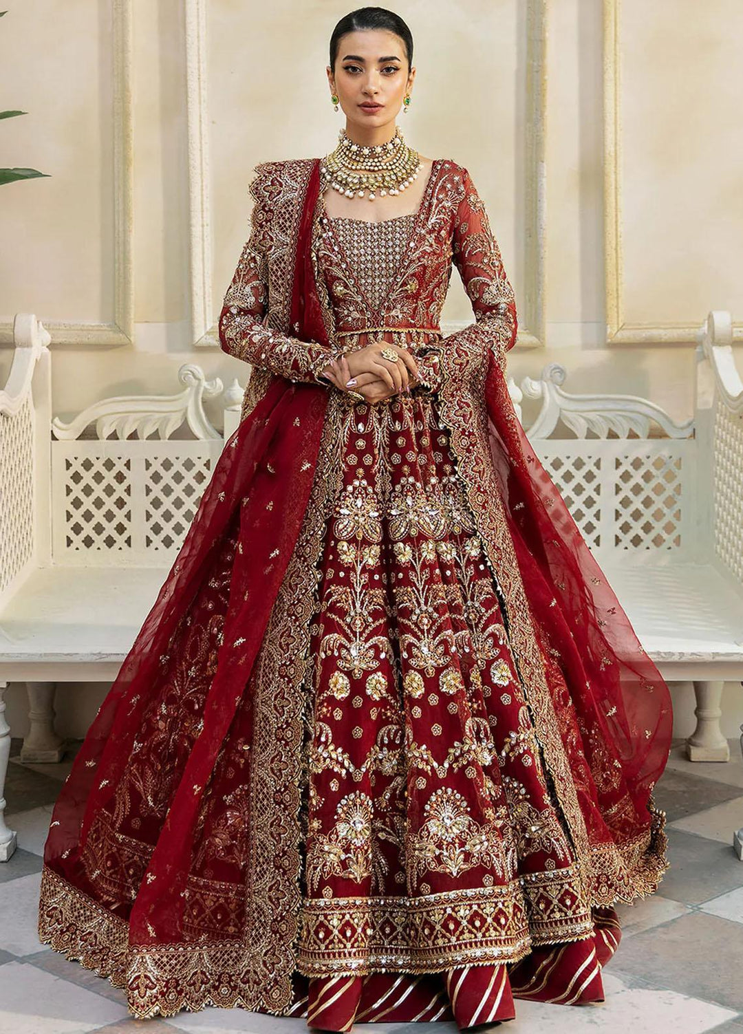 Gulaal Pret Embroidered  3 Piece Suit GL-WS-23V1-39 Nawazish