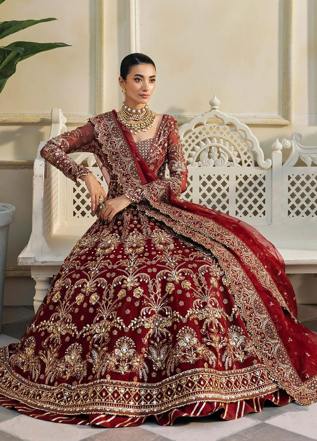 Gulaal Pret Embroidered  3 Piece Suit GL-WS-23V1-39 Nawazish