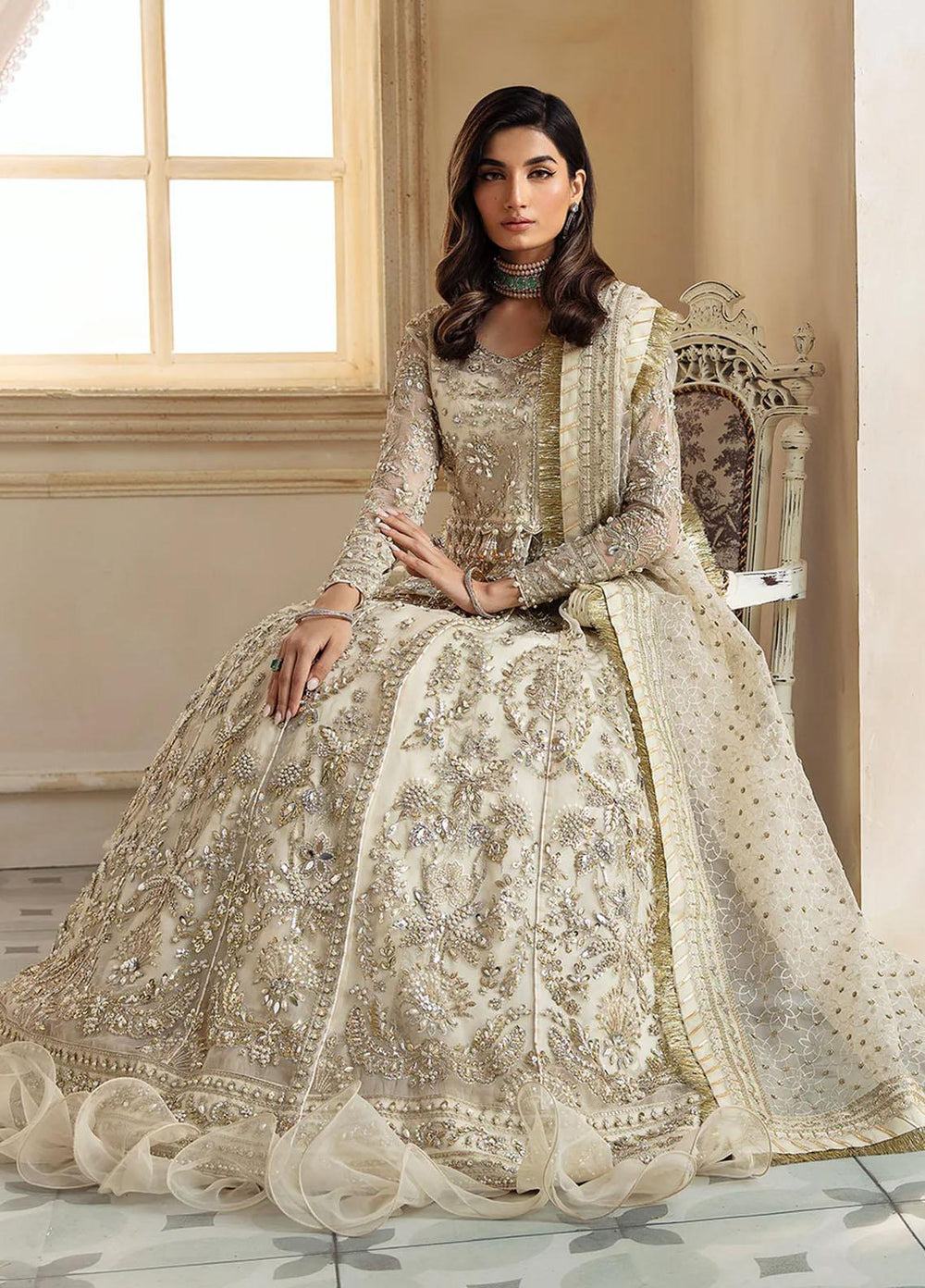 Gulaal Pret Embroidered  3 Piece Suit GL-WS-38 Noor