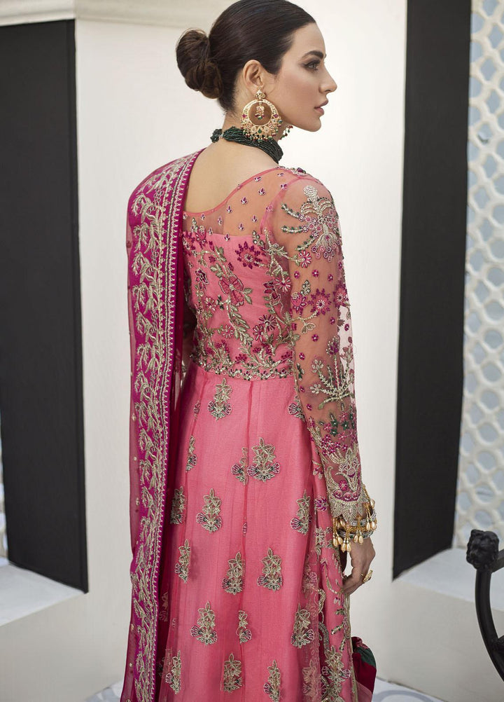 Gulaal Embroidered Net Suits Unstitched 3 Piece GL21E D-07 SOFIA - Luxury Collection