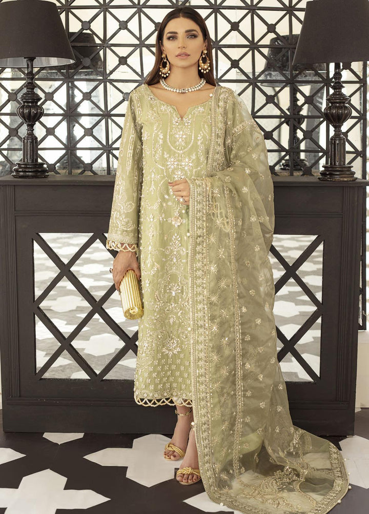 Gulaal Embroidered Grip Suits Unstitched 3 Piece GL21E D-08 CLARA - Luxury Collection