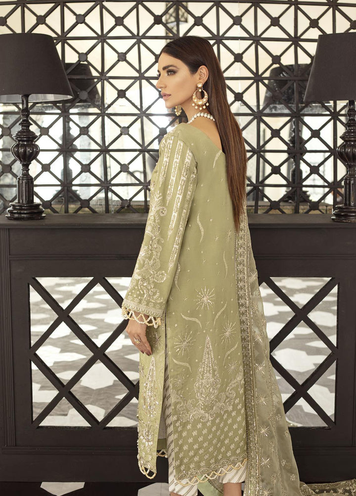 Gulaal Embroidered Grip Suits Unstitched 3 Piece GL21E D-08 CLARA - Luxury Collection