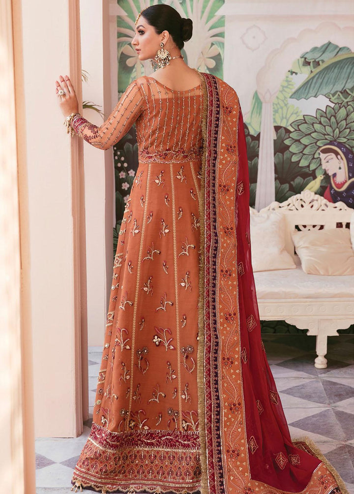 Gulaal Embroidered Net Suits Unstitched 4 Piece GL22E 01 Reeha - Luxury Formals Collection