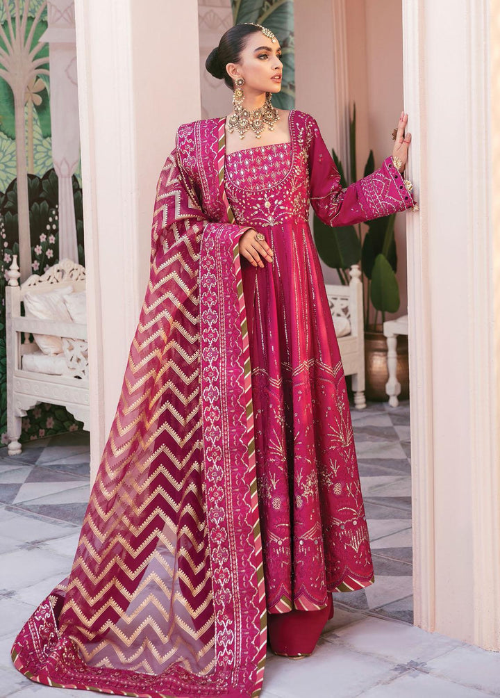 Gulaal Embroidered Silk Suits Unstitched 3 Piece GL22E 03 Naraiman - Luxury Formals Collection