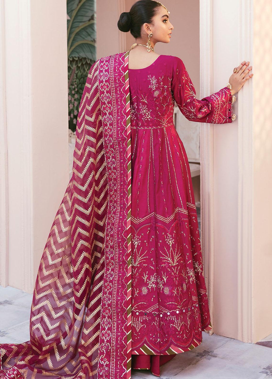 Gulaal Embroidered Silk Suits Unstitched 3 Piece GL22E 03 Naraiman - Luxury Formals Collection