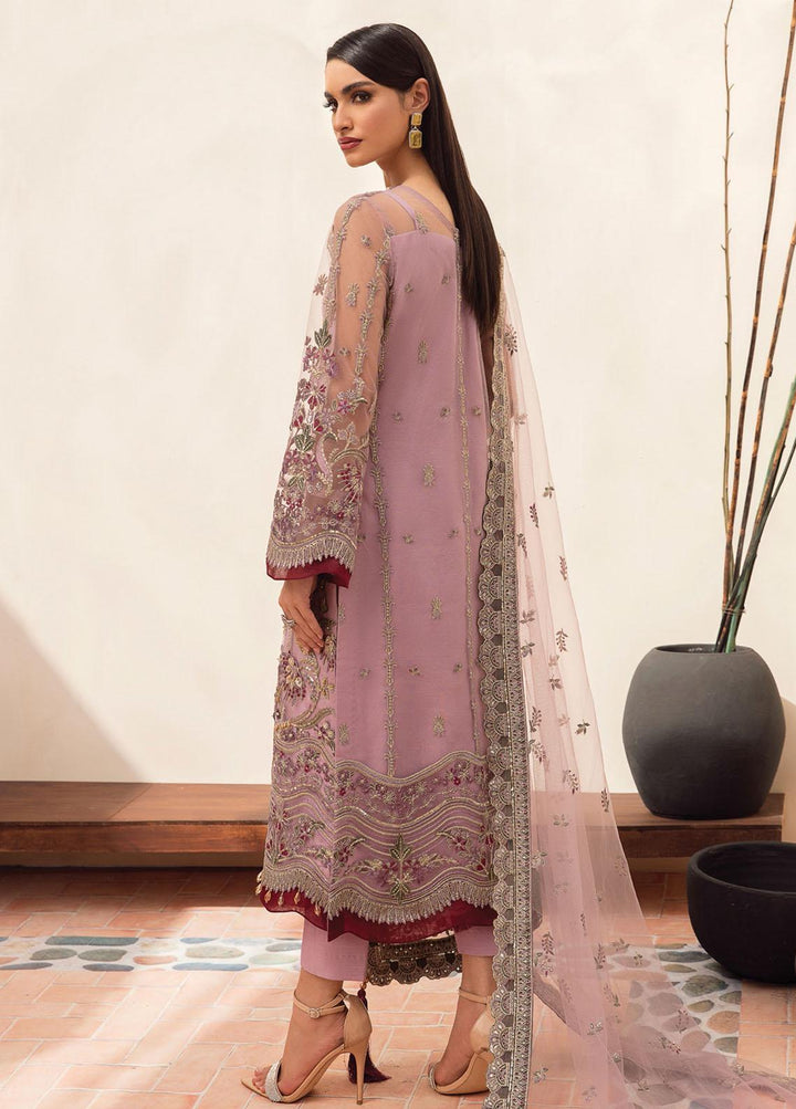 Gulaal Embroidered Net Suits Unstitched 3 Piece GL22LF 06 Simaar - Luxury Formals Collection