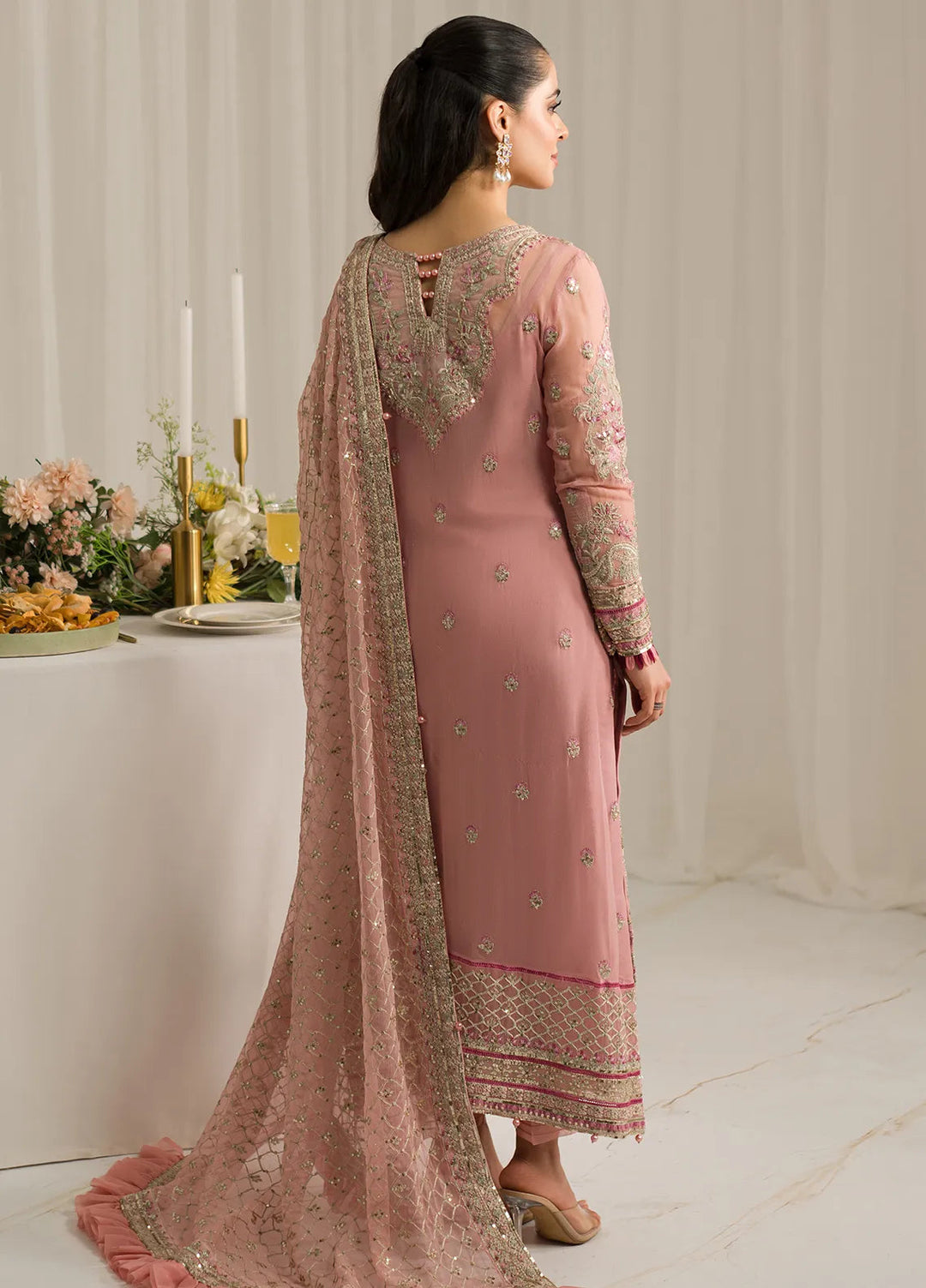 Gulaal Embroidered Chiffon Suit Unstitched 4 Piece GL24EC GL-EC-24V2-01 Viviana - Luxury Collection