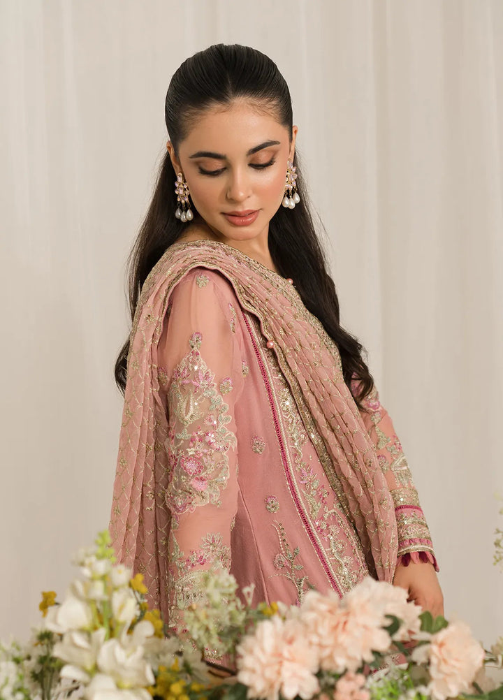Gulaal Embroidered Chiffon Suit Unstitched 4 Piece GL24EC GL-EC-24V2-01 Viviana - Luxury Collection