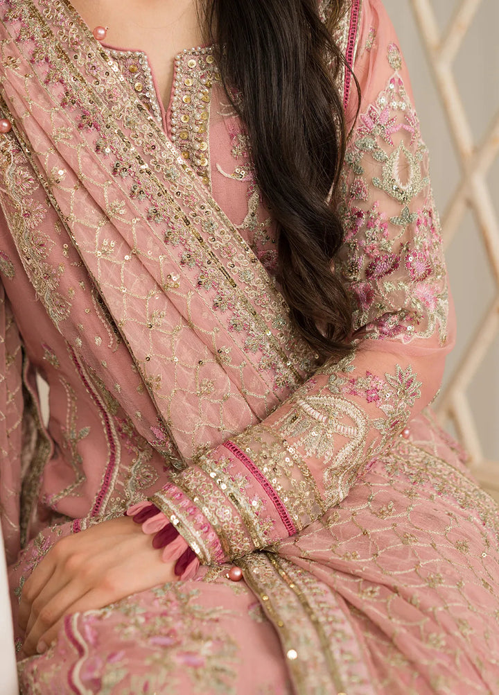 Gulaal Embroidered Chiffon Suit Unstitched 4 Piece GL24EC GL-EC-24V2-01 Viviana - Luxury Collection