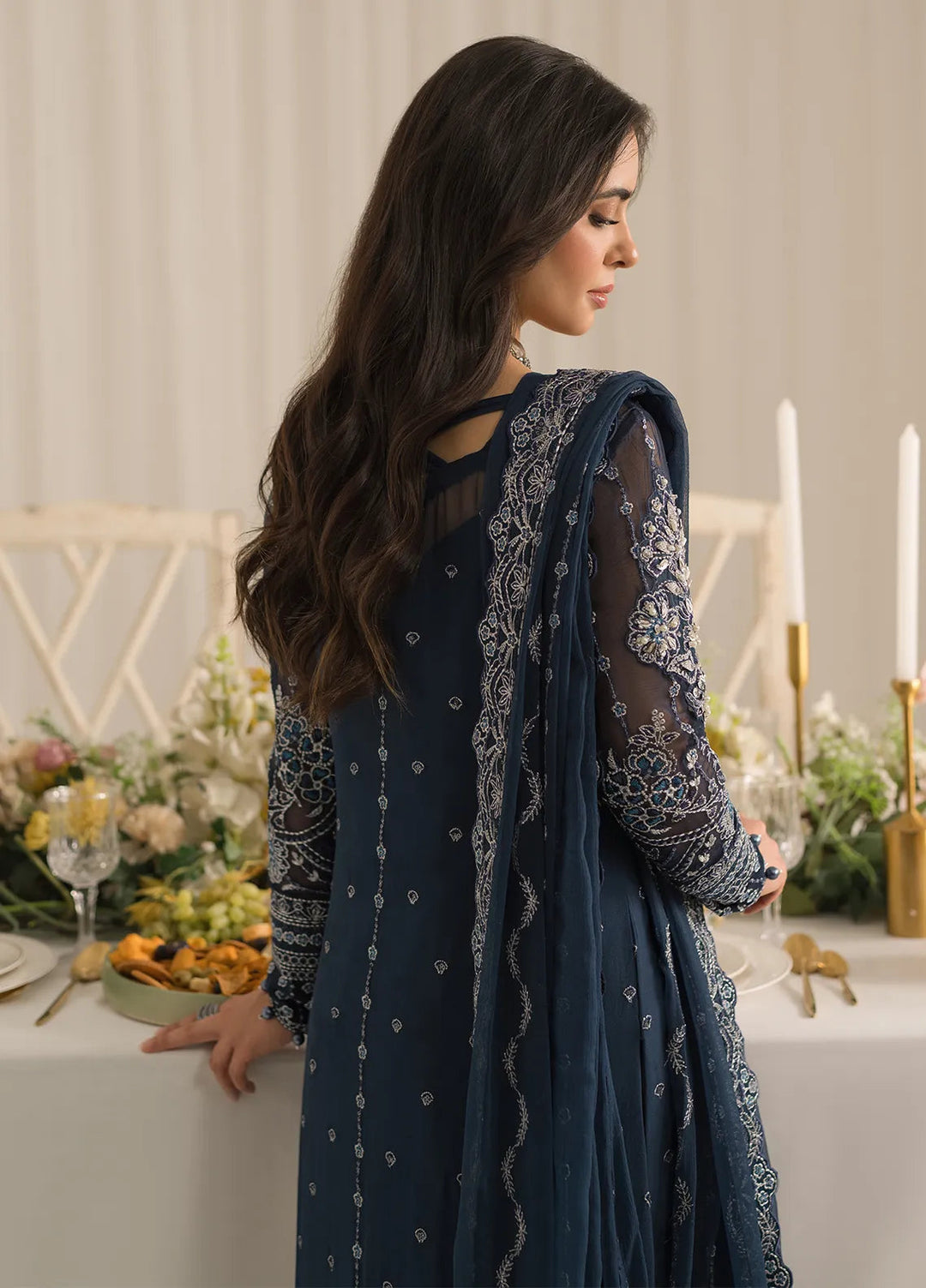 Gulaal Embroidered Chiffon Suit Unstitched 4 Piece GL24EC GL-EC-24V2-03 Evara - Luxury Collection