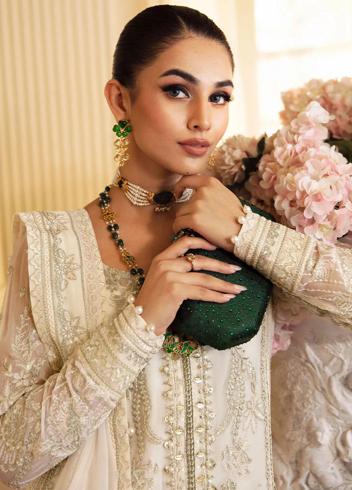 Gulaal Embroidered Chiffon Suit Unstitched 4 Piece GL24EC GL-EC-24V2-06 Delphine - Luxury Collection