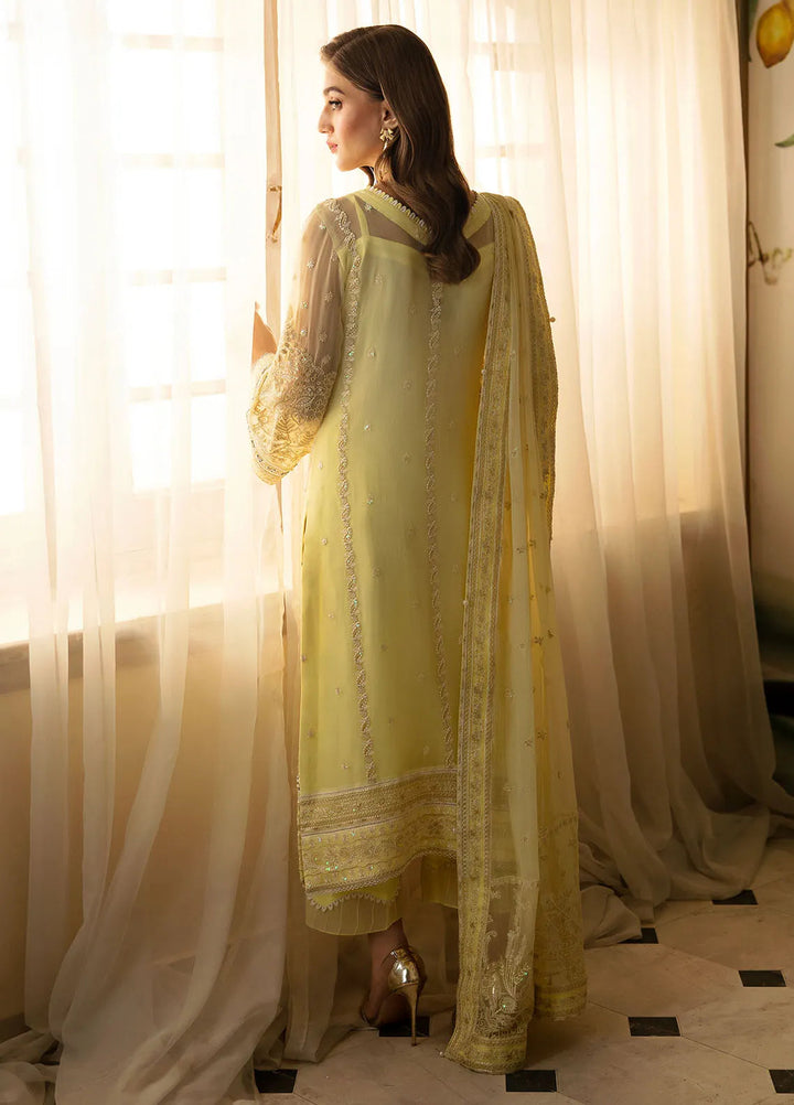 Gulaal Embroidered Chiffon Suit Unstitched 4 Piece GL24EC GL-EC-24V2-07 Estrella - Luxury Collection